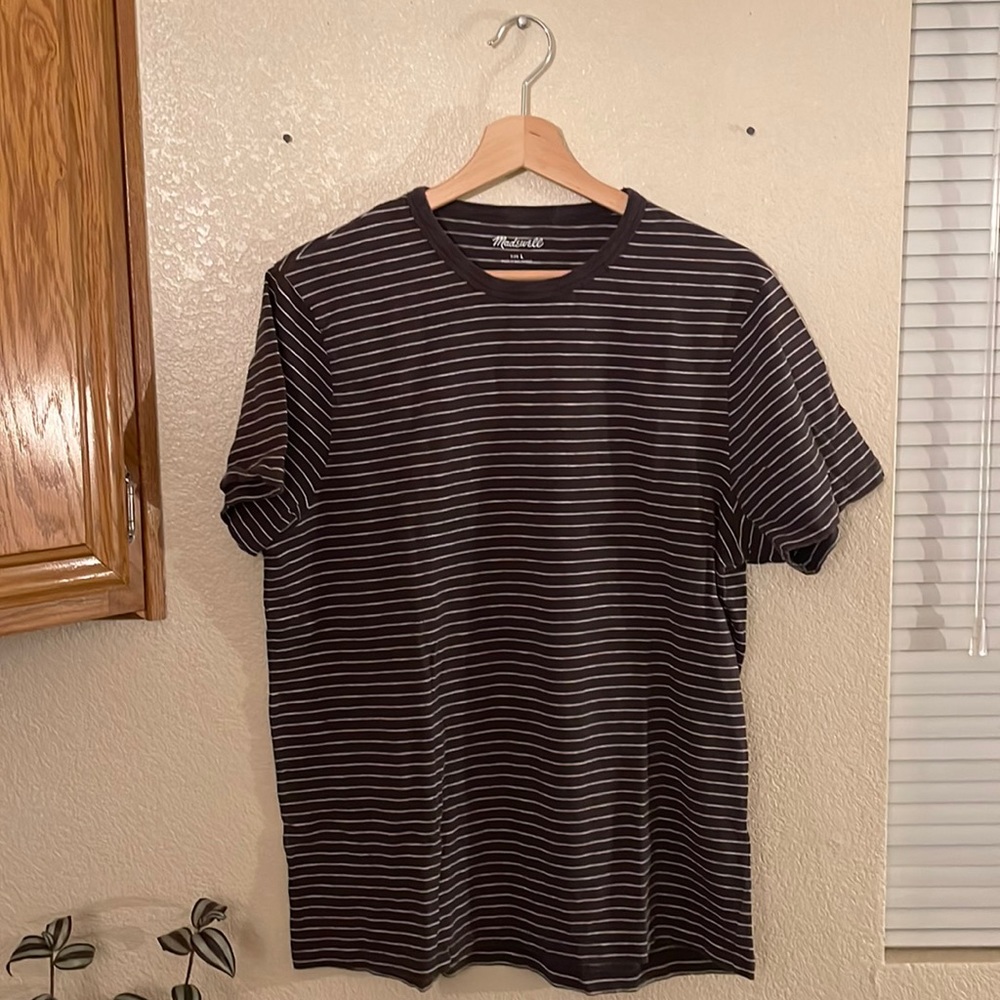 Madewell Mens Stripe Shirt